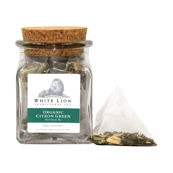 Organic Citron Green Tea – White Lion Tea