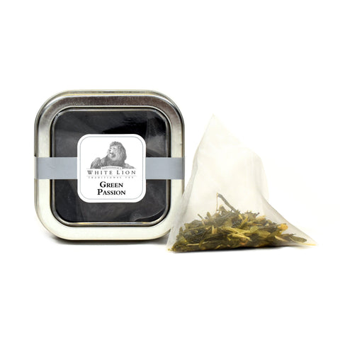 Image of White Lion Green Passion Tea Tin 5 Ct.