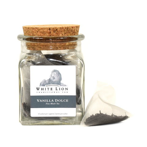 Image of White Lion Vanilla Dolce Tea Jar 12 Ct.
