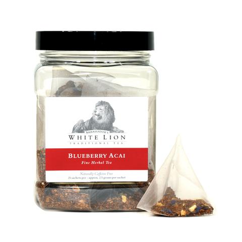Image of Ambassador's White Lion Blueberry Acai Tea